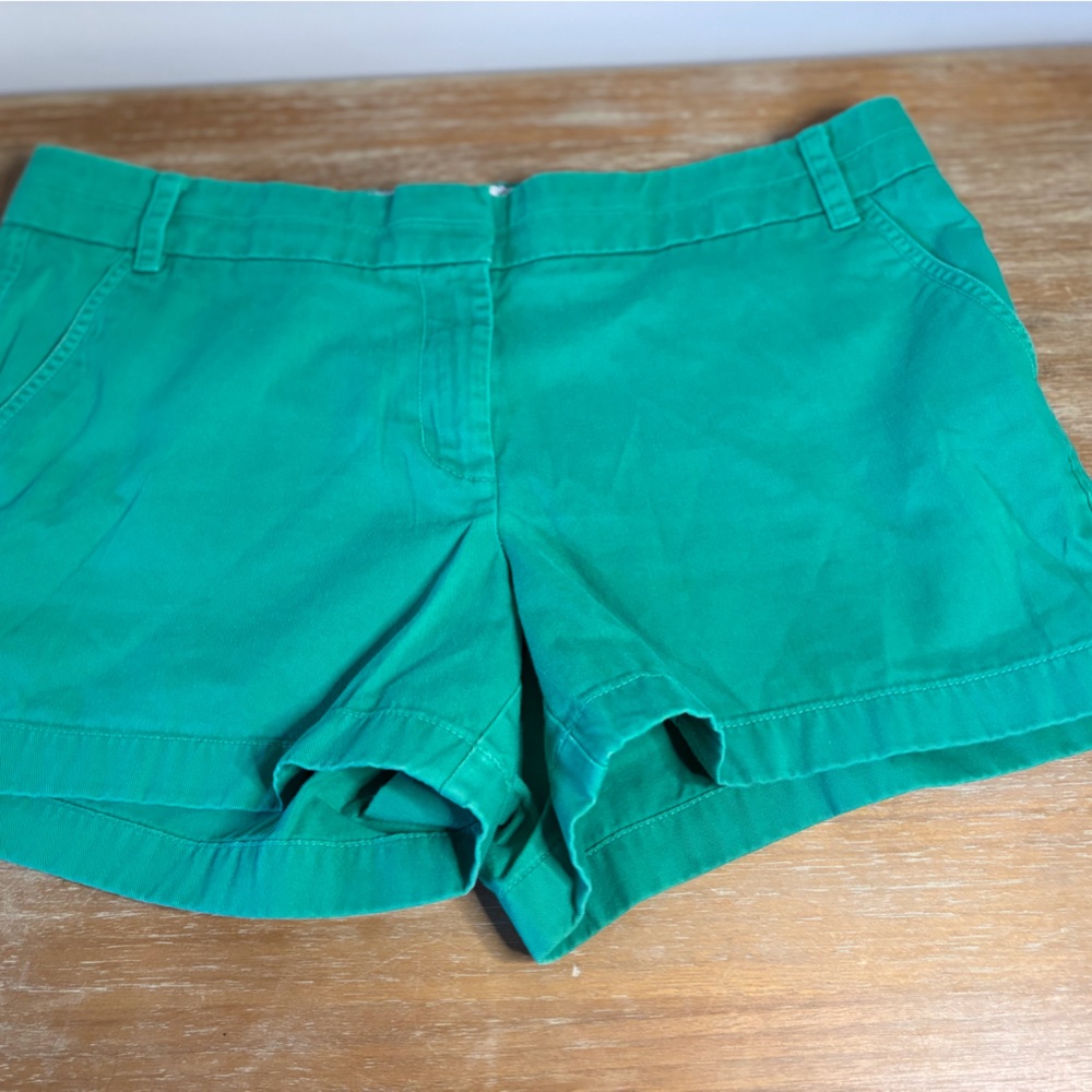 J. Crew Green‎ Chino Women's Shorts size 12